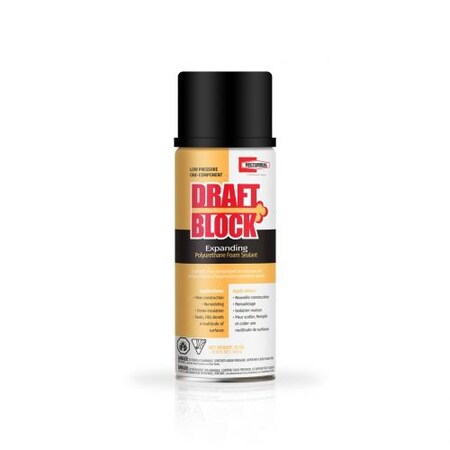 Rectorseal Corp. Draft-Block Aerosol, 12 oz. 96500